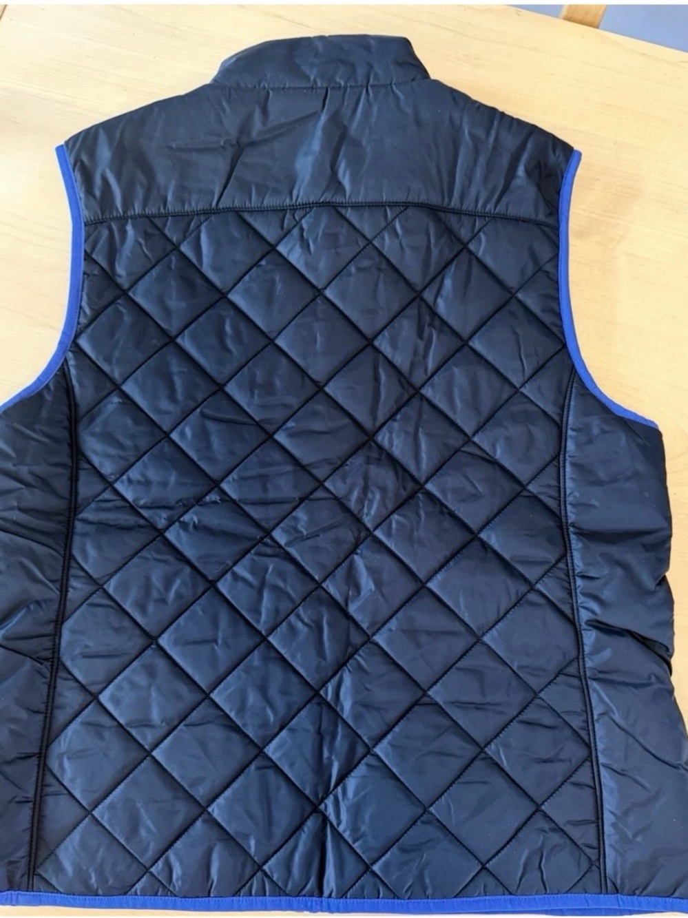 Lands' End Women’s M 10-12 Black Vest Jacket Coat EXCELLENT condition! - Picture 4 of 13